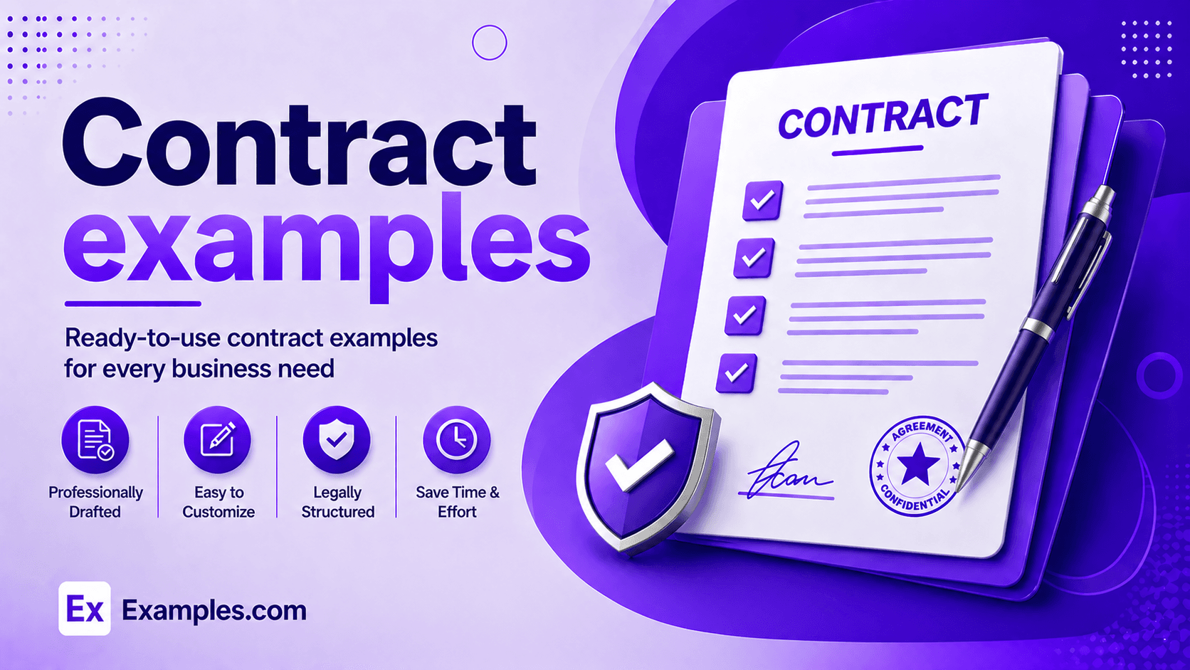 Free AI Contract Generator, 50+ Real Contract Examples