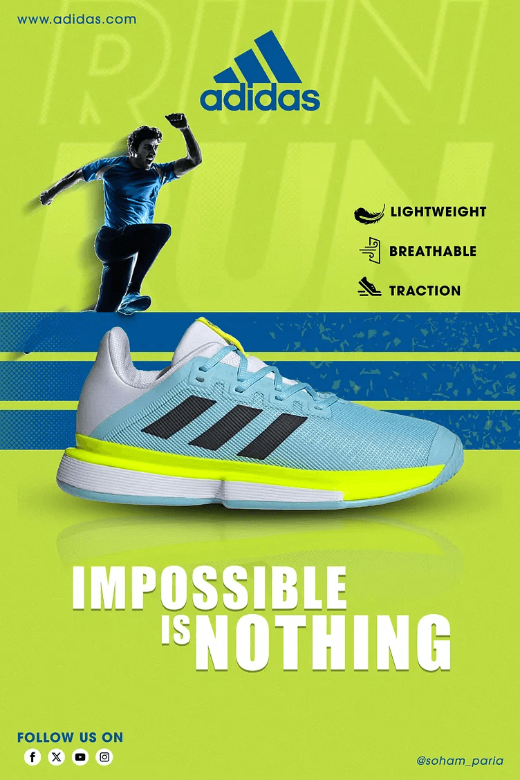 Adidas Flyer Example