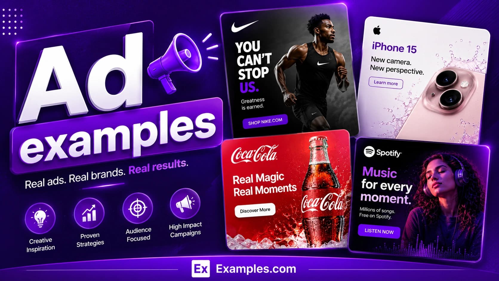 Free AI Ad Generator, 50+ Real Ad Examples