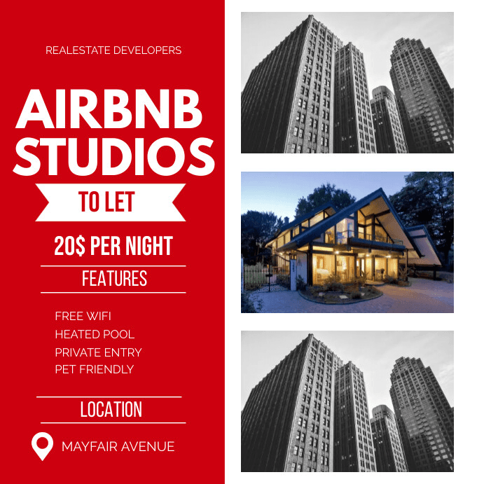 Airbnb Flyer Example