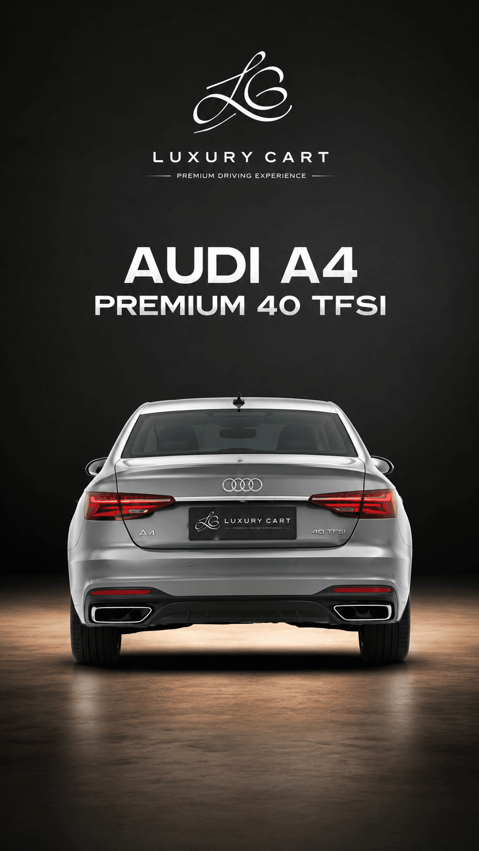 Audi A4 Premium Car Instagram Story