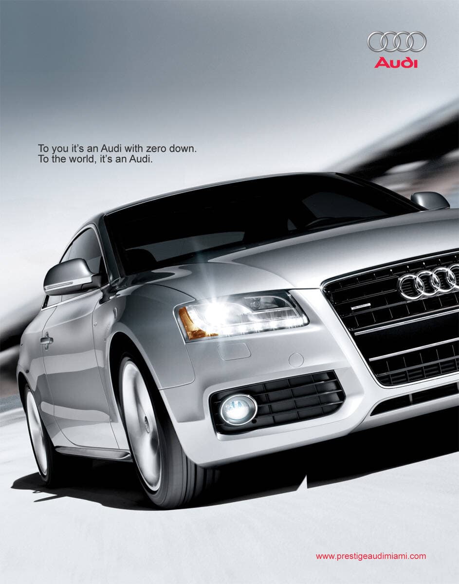 Audi Luxury Car Advertisement
