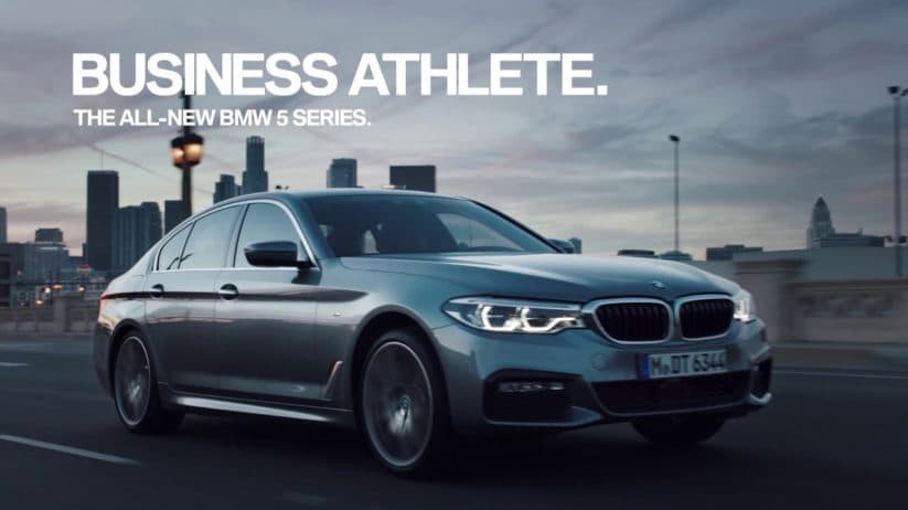 BMW Business Athlete Banner Ad