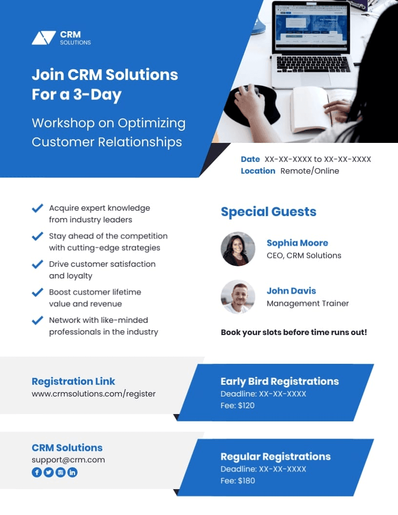 CRM Flyer Example