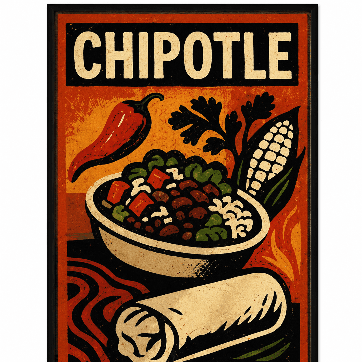 Chipotle Flavor Poster