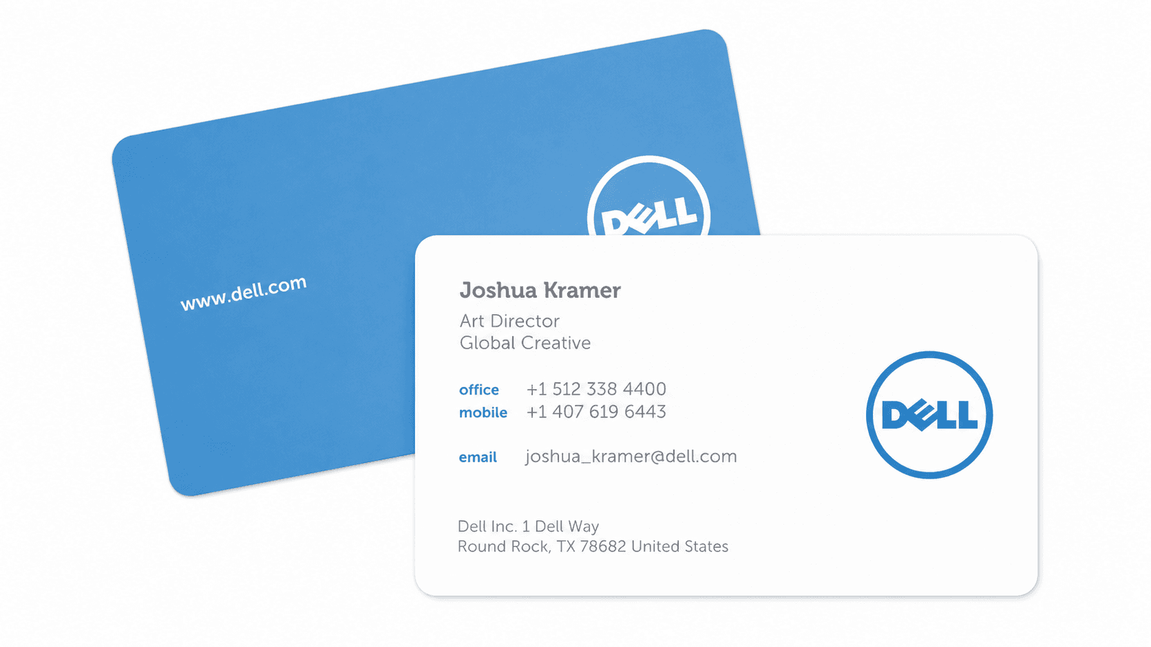 Dell Corporate Business Card