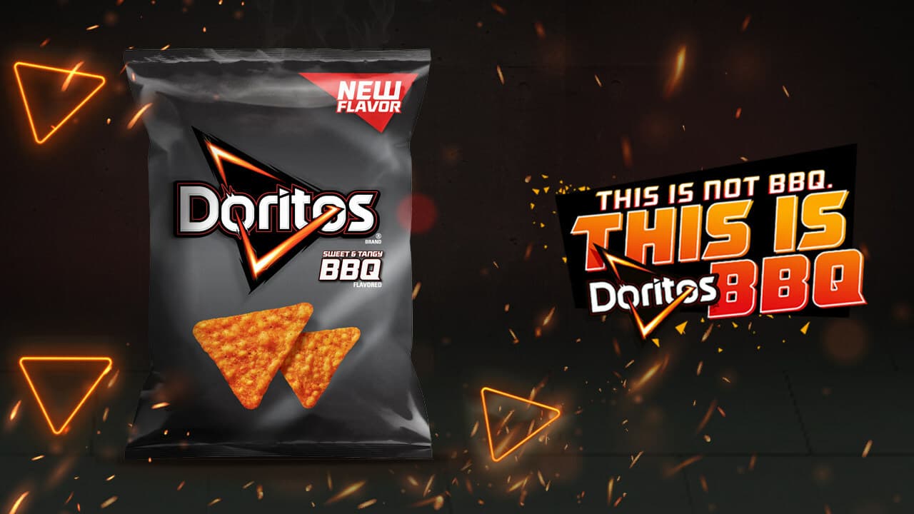 Doritos BBQ Chips Advertisement