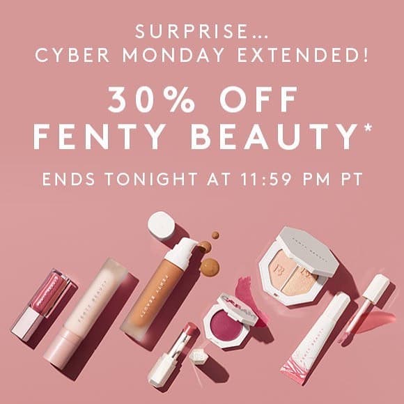 Fenty Beauty Instagram Story