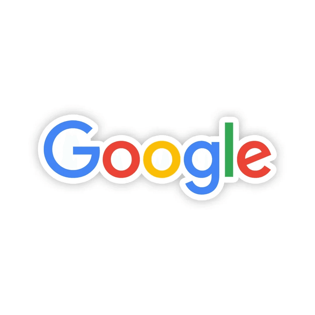 Google Sticker Example