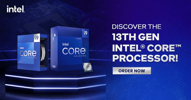 Intel banner example