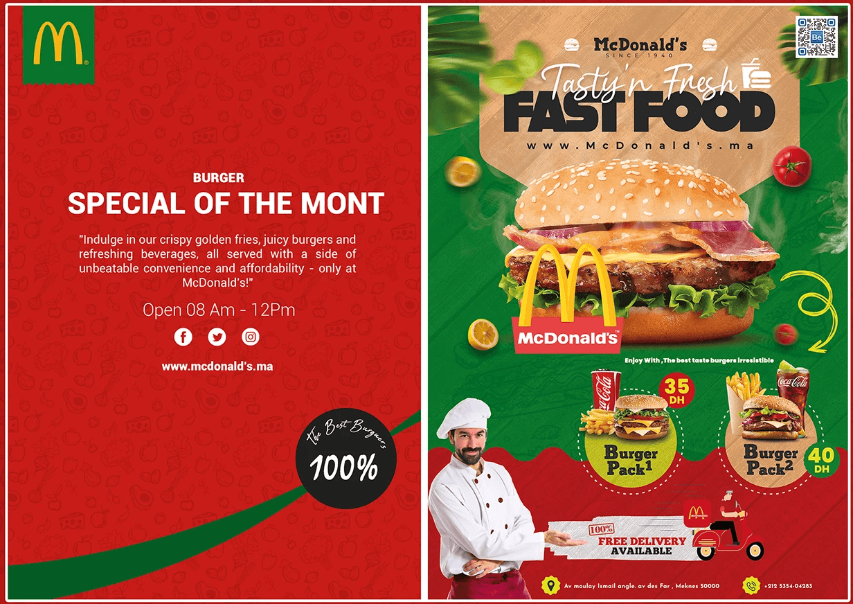McDonald's Flyer Example