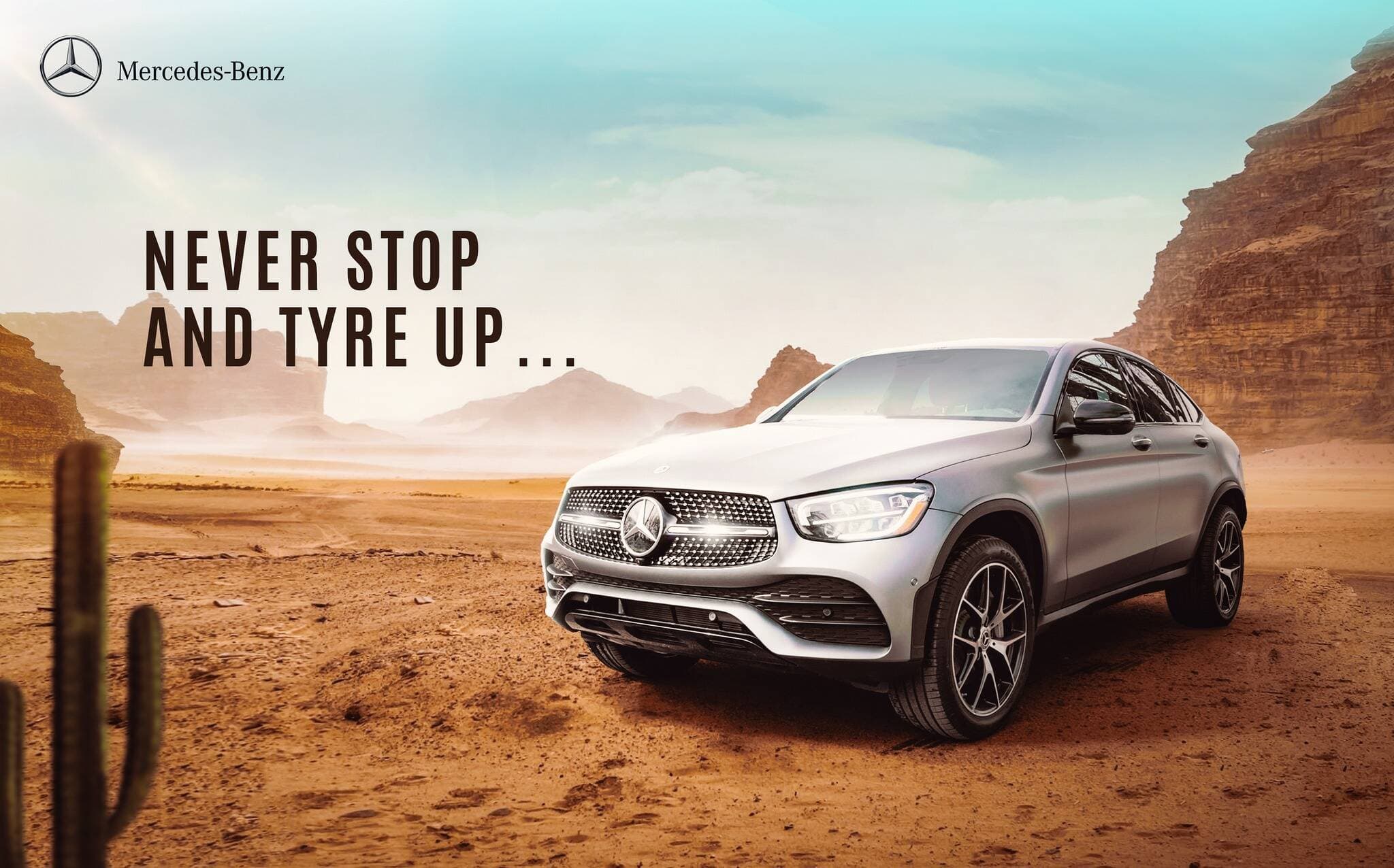 Mercedes-Benz Luxury SUV Advertisement