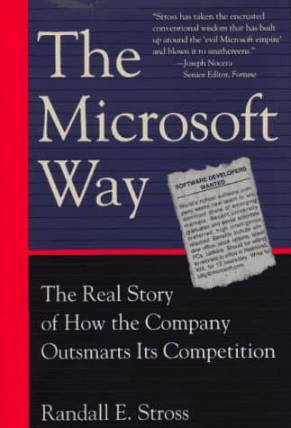 Microsoft's The Microsoft Way Book Cover