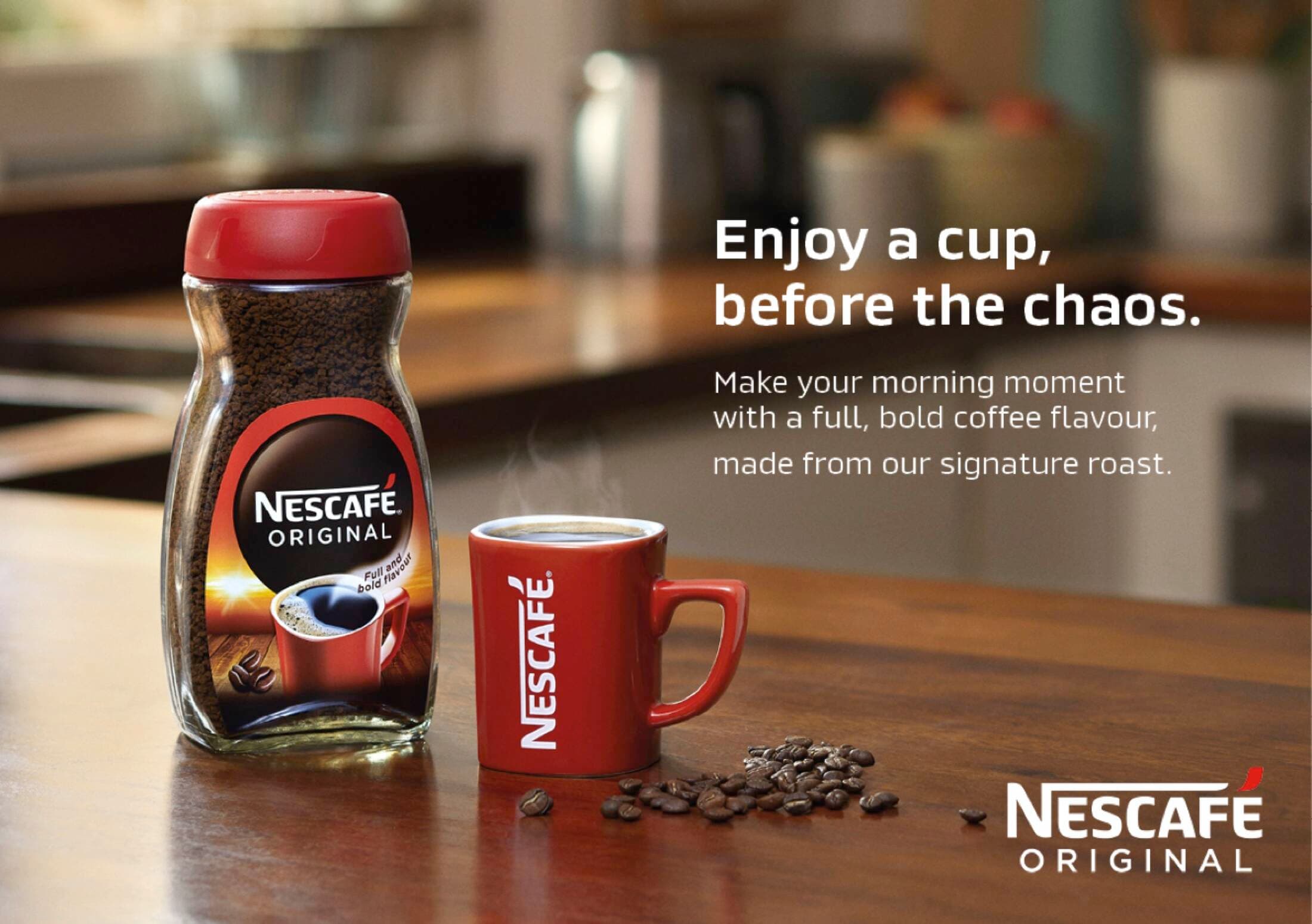 Nescafé Original Coffee Banner Ad