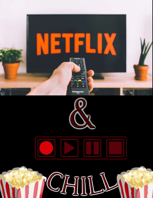 Netflix Movie Night Flyer