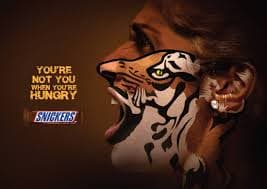 Snickers Hunger Theme Banner Ad