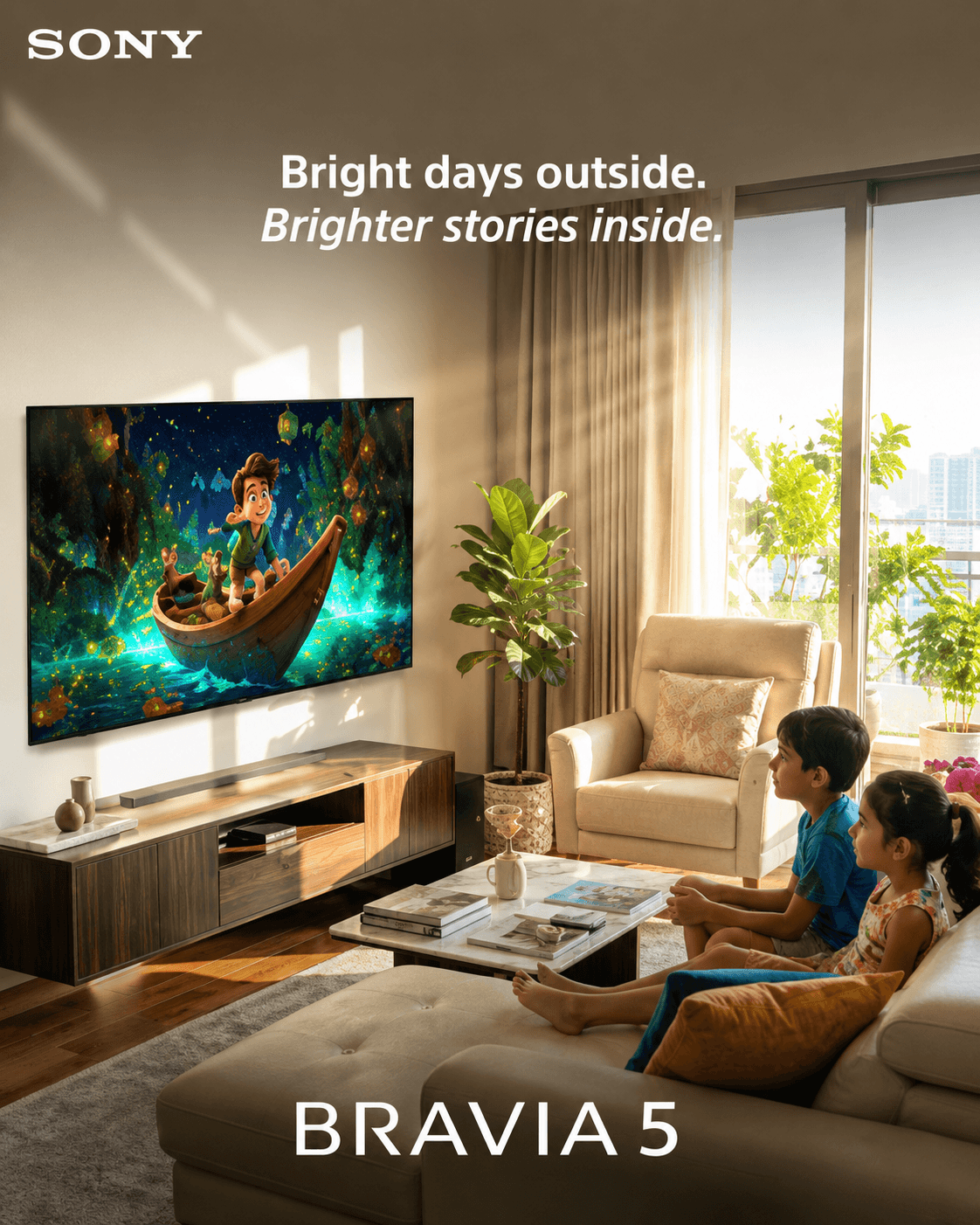 Sony BRAVIA 5 Smart TV Instagram Story