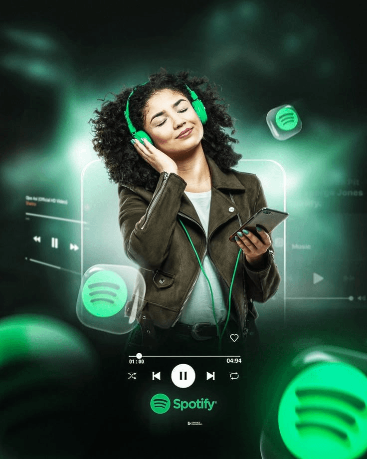 Spotify Flyer Example