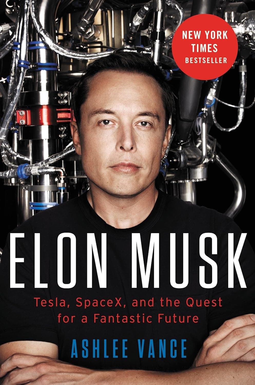 Tesla's Elon Musk Book Cover