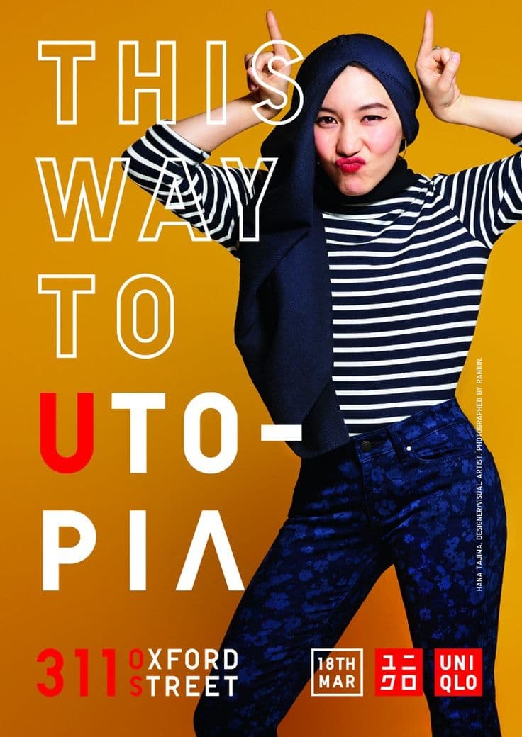 Uniqlo Street Expression Poster