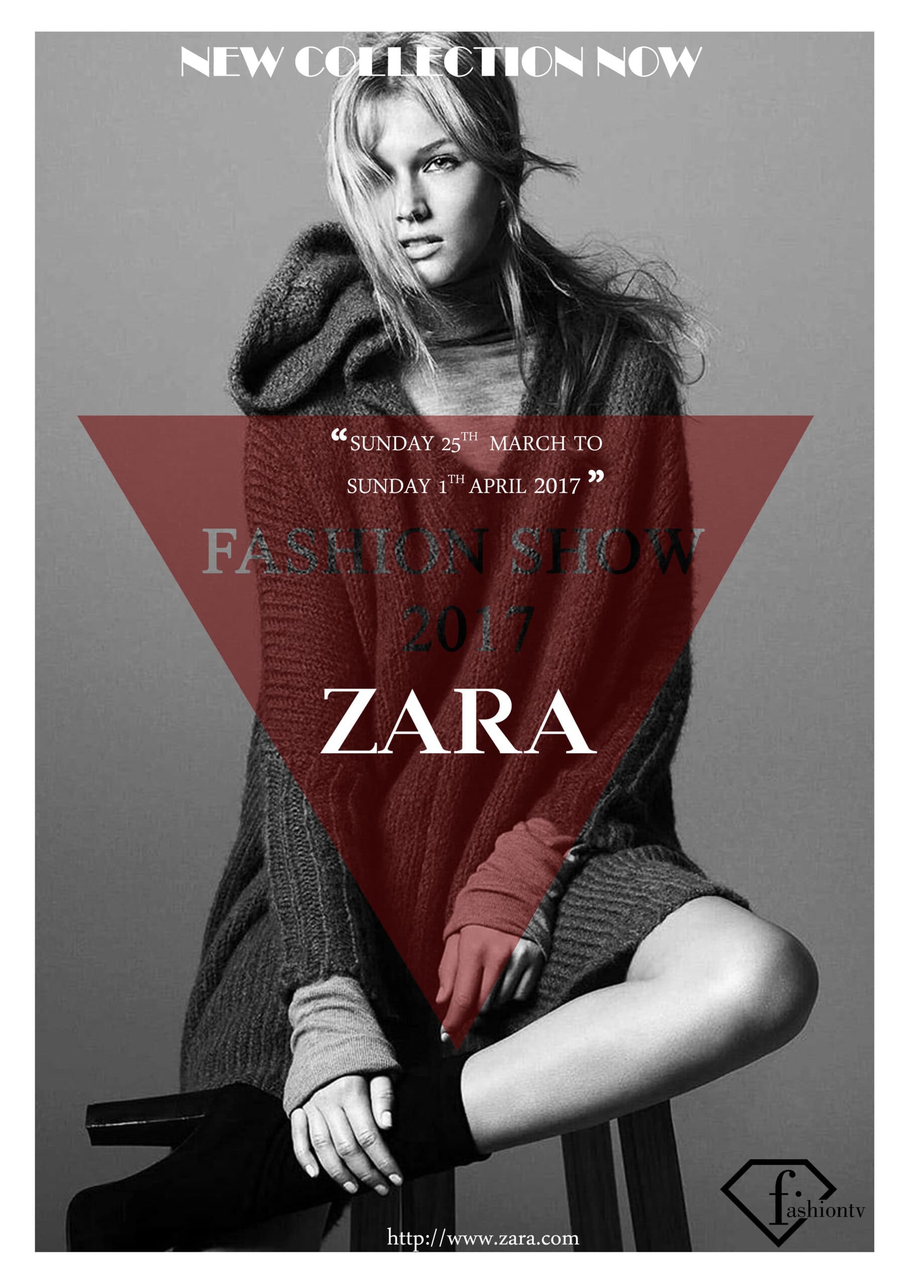 Zara Fashion Campaign Poster