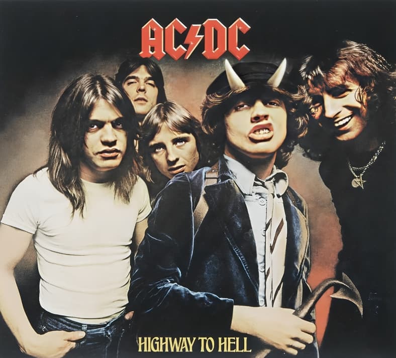 AC/DC Album Cover Example