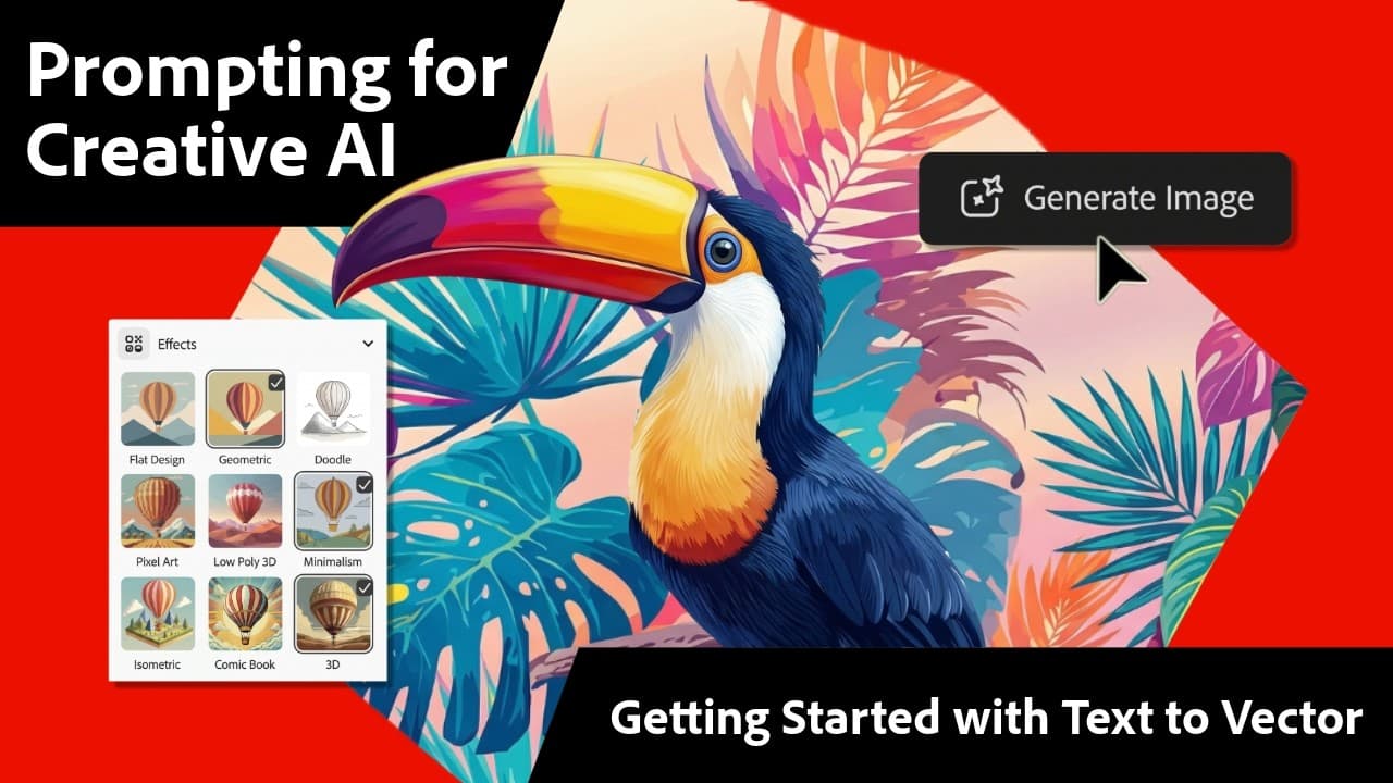 Adobe Creative AI Prompting YouTube Thumbnail