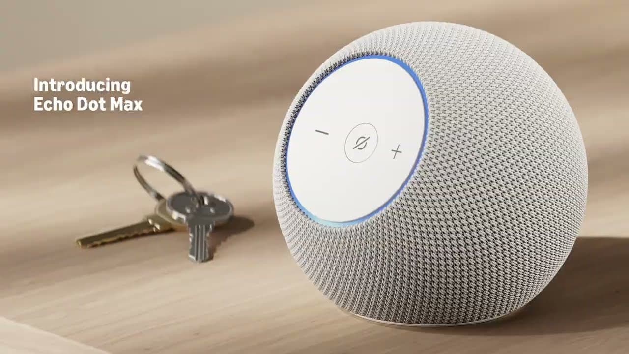 Amazon Echo Dot Max YouTube Thumbnail