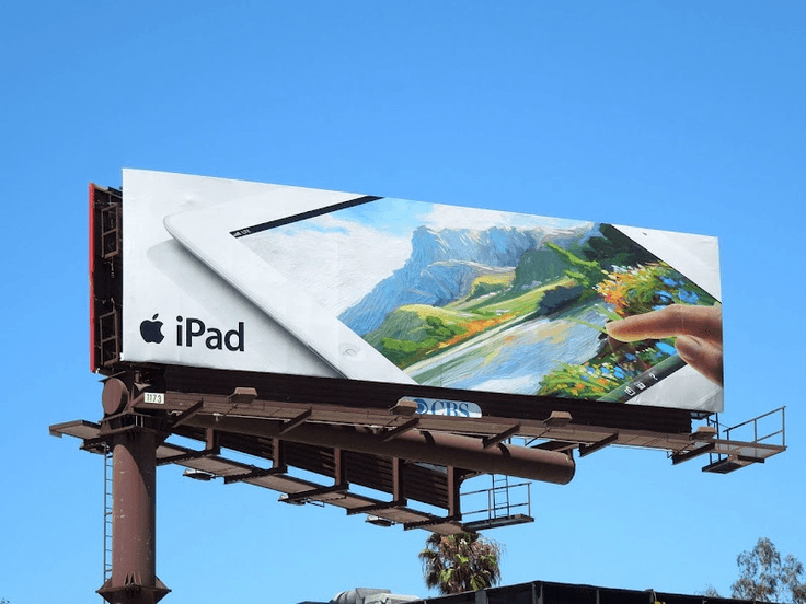 Apple iPad Billboard