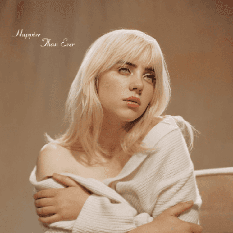 Billie Eilish Happier Than Ever Album Cover