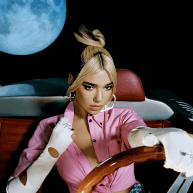 Dua Lipa Future Nostalgia Album Cover