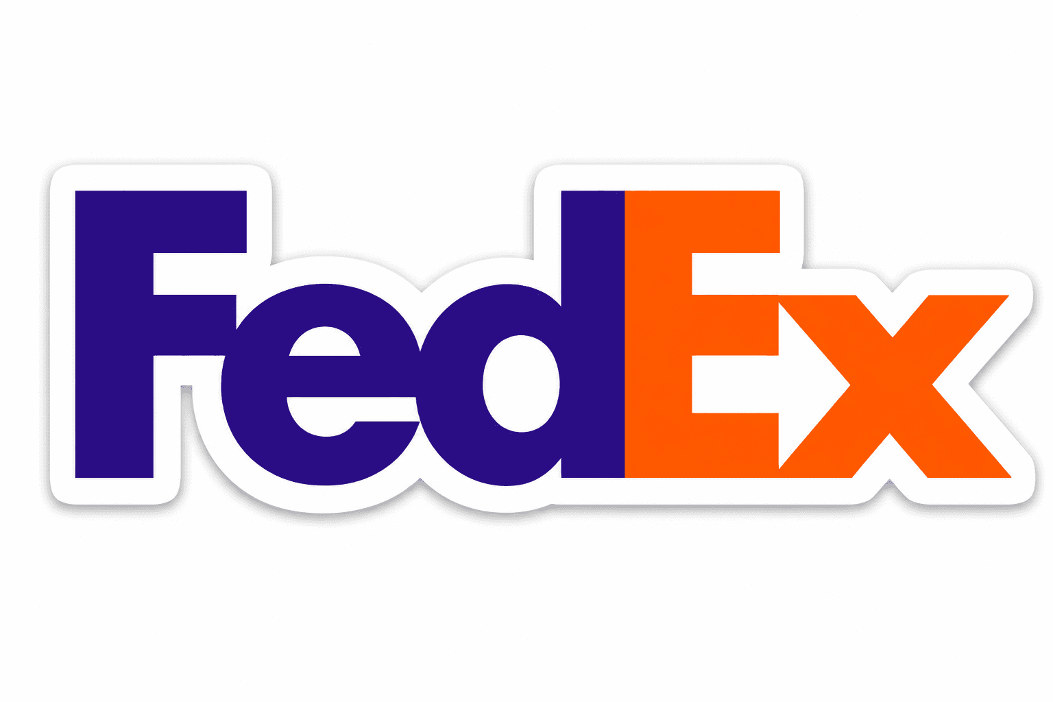 FedEx Sticker