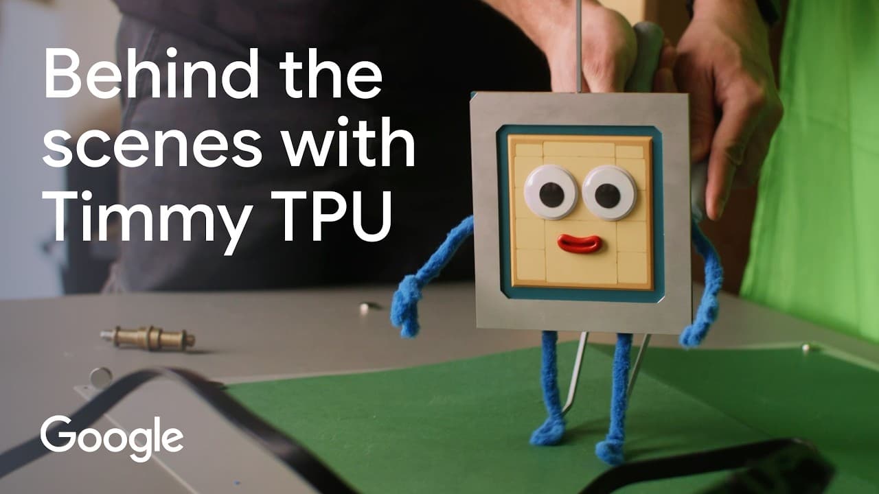 Google TPU Innovation YouTube Thumbnail