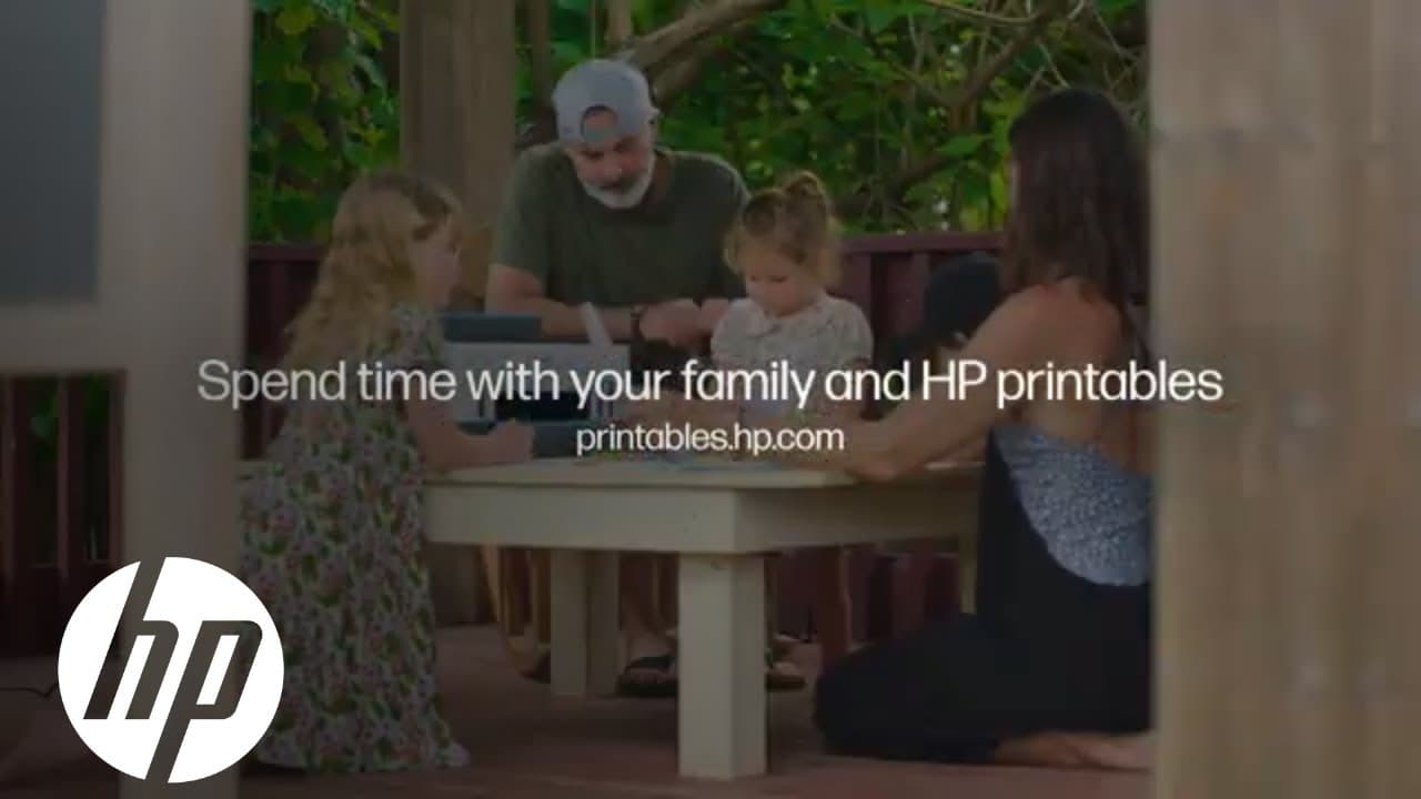 HP Printables Family Activities YouTube Thumbnail