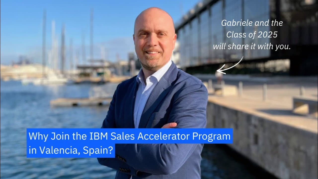 IBM Sales Accelerator Program YouTube Thumbnail