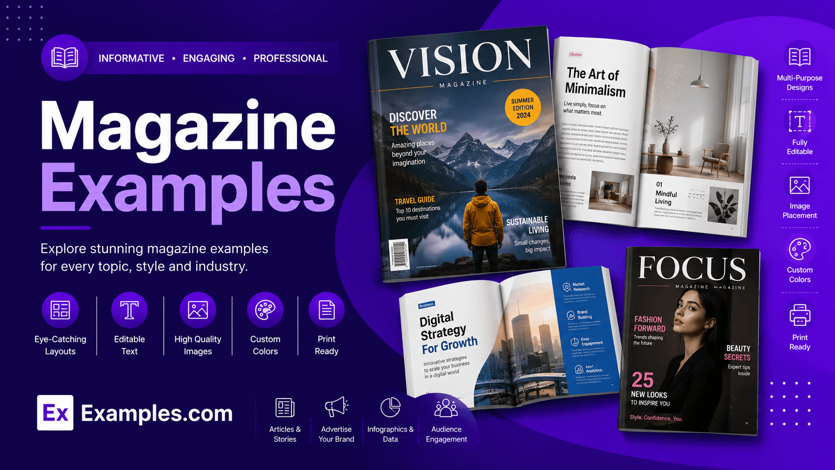 Free AI Magazine Generator, 50+ Real Magazine Examples
