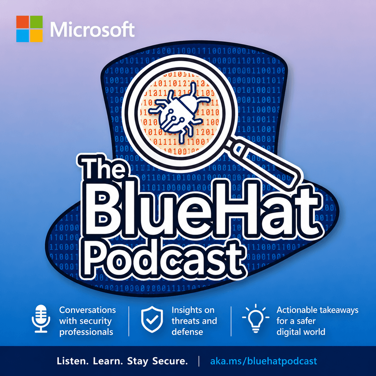 Microsoft BlueHat Podcast Cover