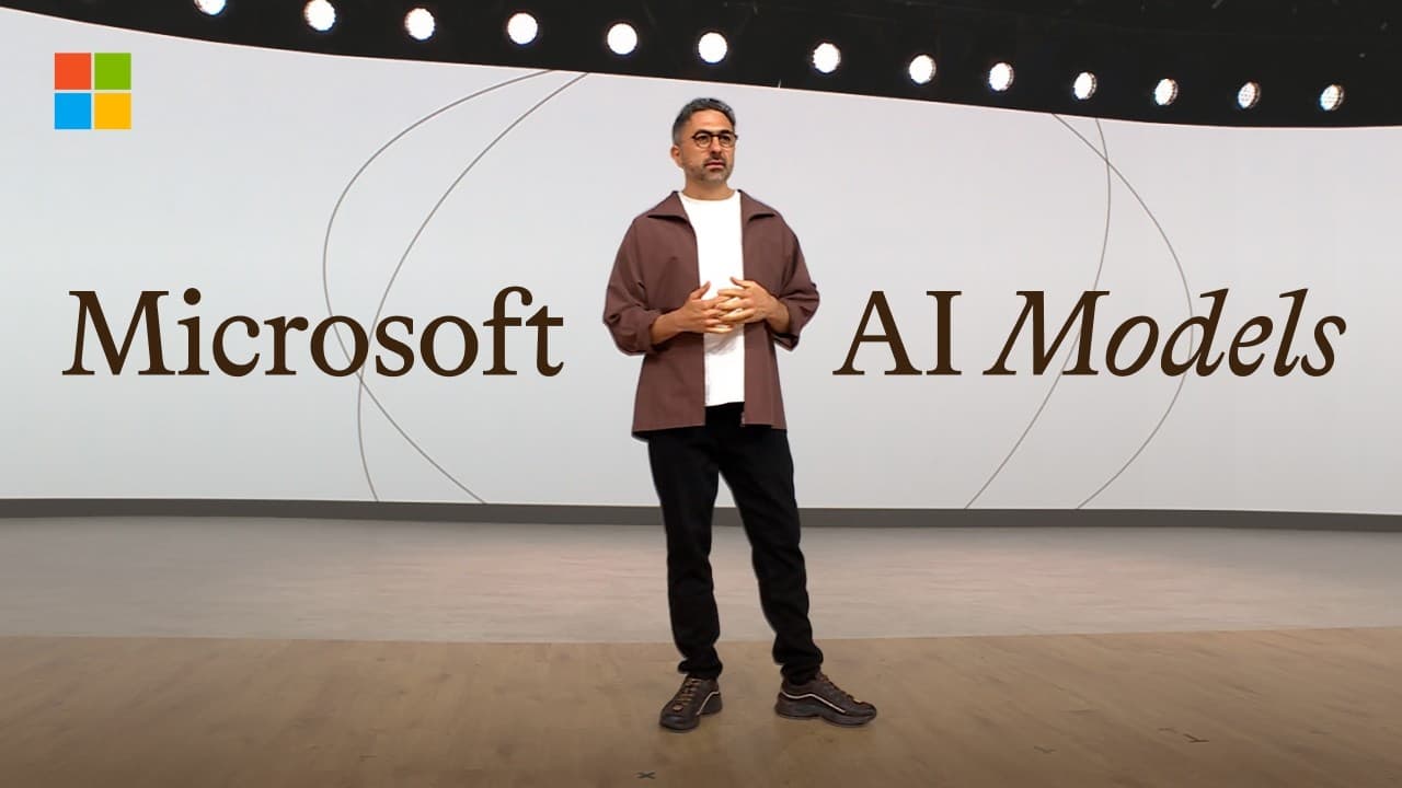Microsoft AI Models YouTube Thumbnail