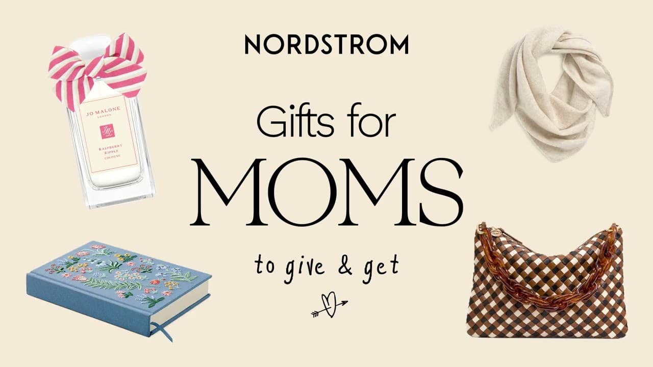 Nordstrom Gifts for Moms YouTube Thumbnail