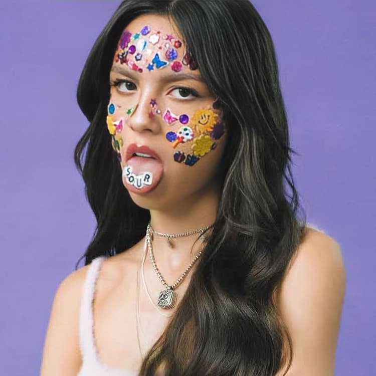 Olivia Rodrigo SOUR Album Cover
