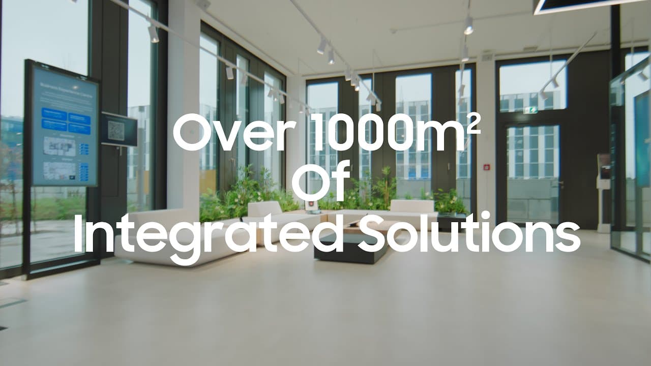 Samsung Integrated Solutions Showcase YouTube Thumbnail