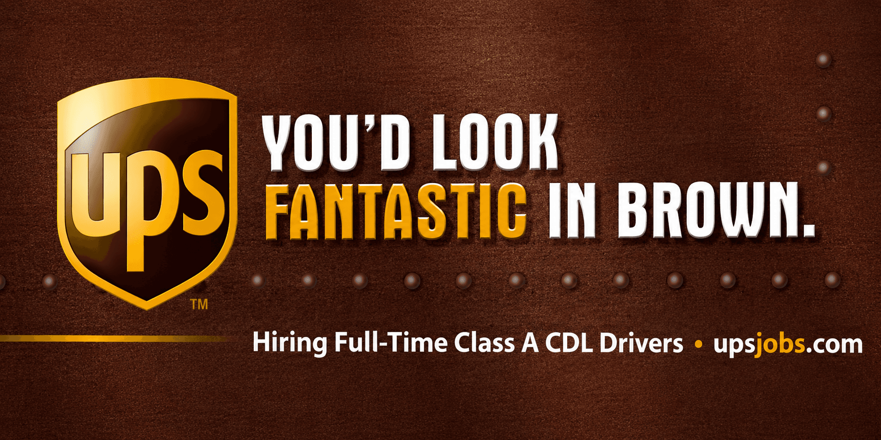 UPS Hiring Billboard