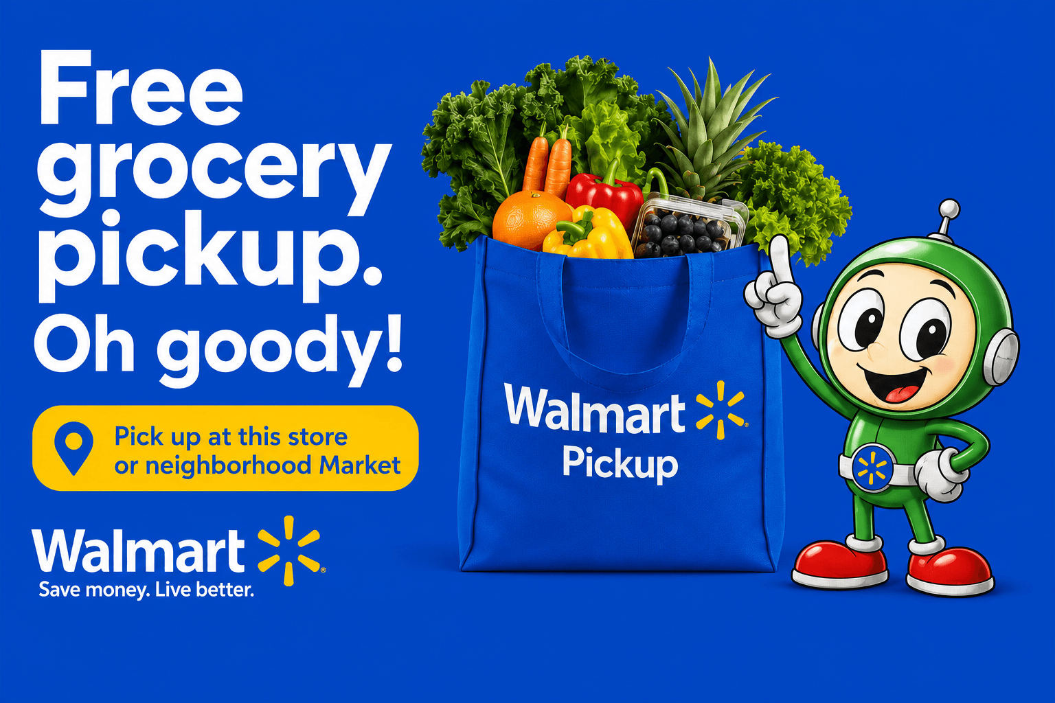 Walmart Pickup Billboard