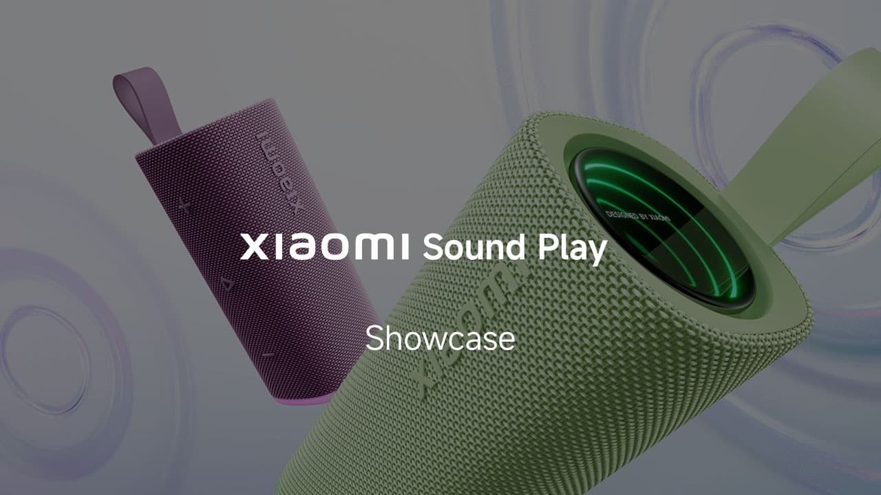 Xiaomi Sound Play Speaker Showcase YouTube Thumbnail