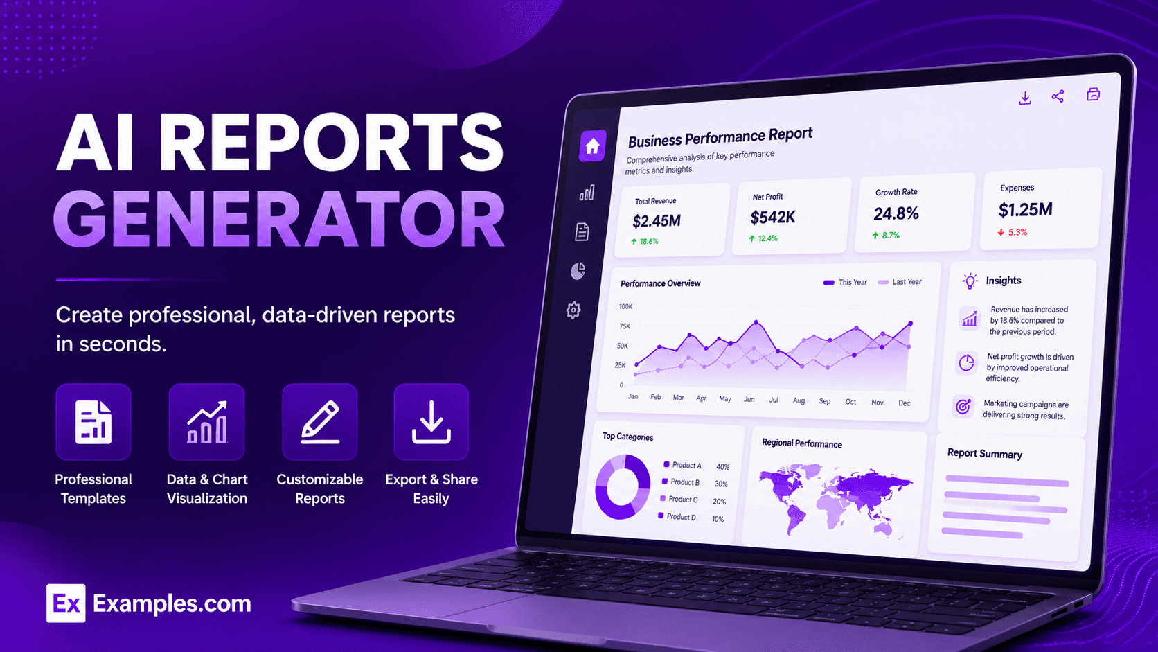 Free AI Report Generator, 50+ Real Report Examples