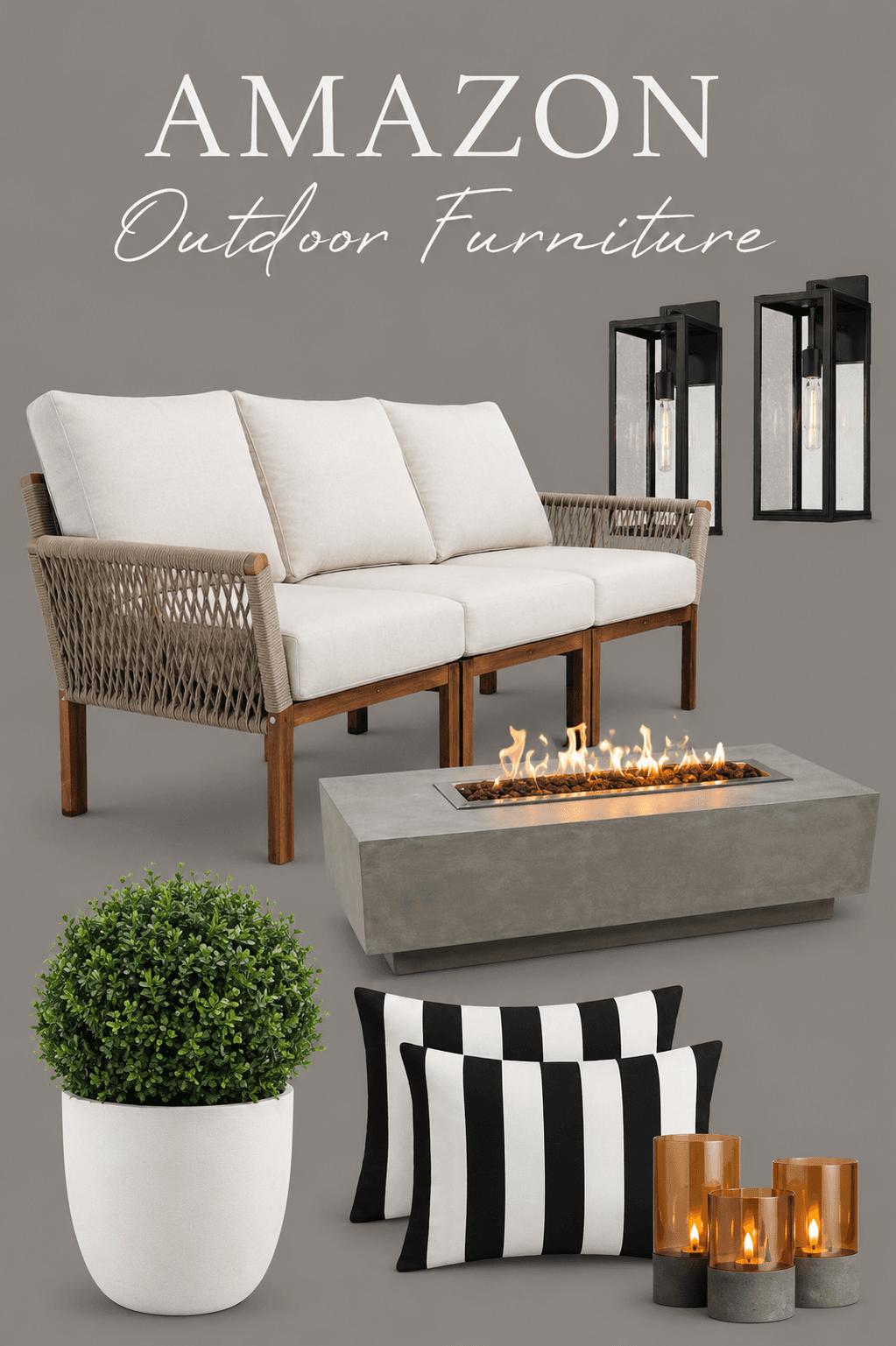Amazon Outdoor Furniture Mood Board