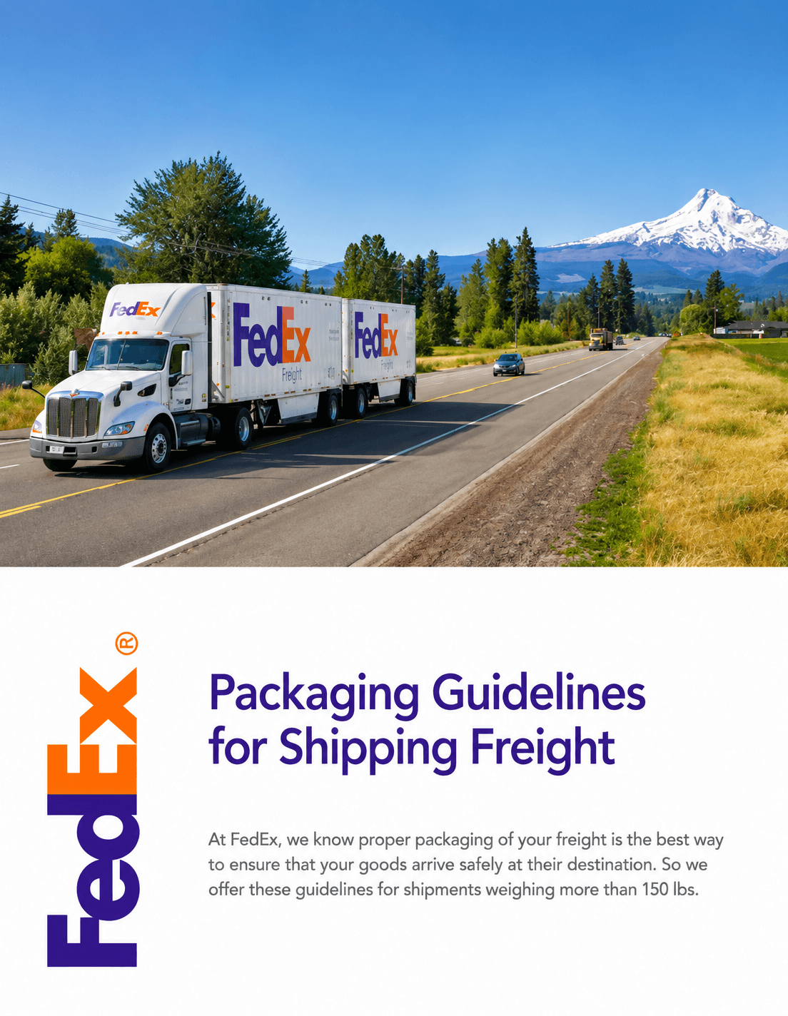 FedEx Freight Packaging Brochure