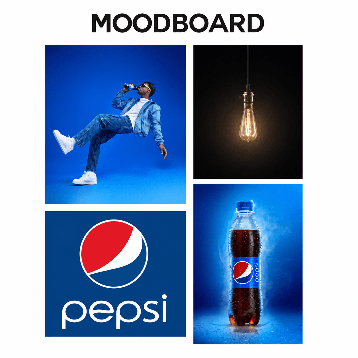 Pepsi Beverage Brand Mood Board