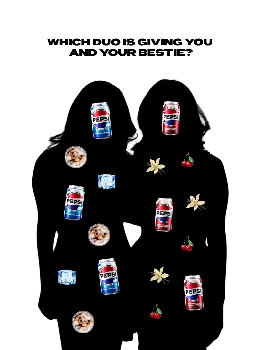 Pepsi Bestie Flavor Match Social Media Post