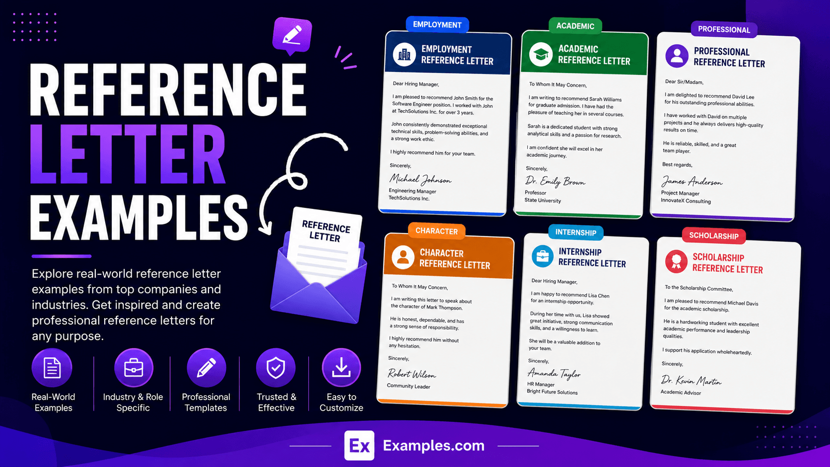 Free AI Reference Letter Generator, 50+ Real Reference Letter Examples